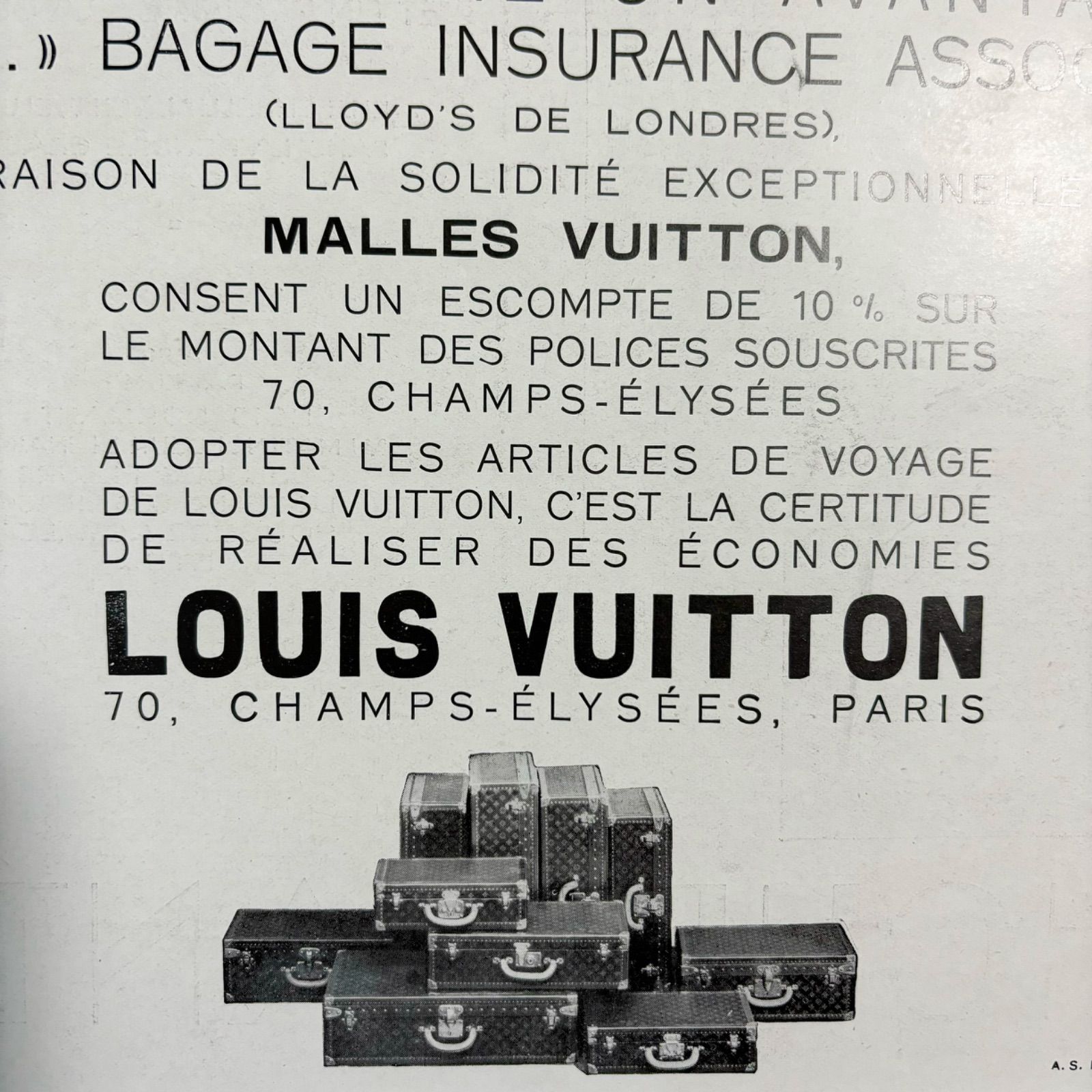 1932 広告>Louis Vuitton ルイヴィトン ポスター ヴィンテージ アート 1932 広告>Louis Vuitton ルイヴィトン ポスター ヴィンテージ アート