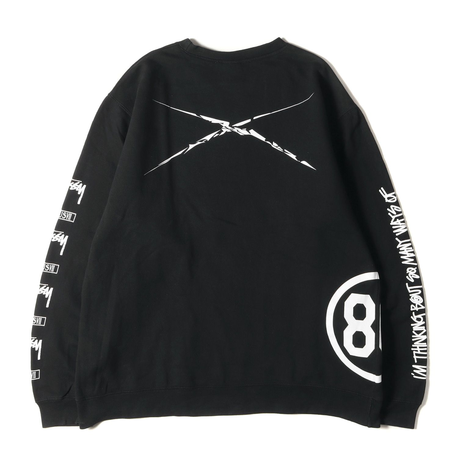 STUSSY ステューシー スウェット サイズ:XL NEXUS 7 RAINY DAY 