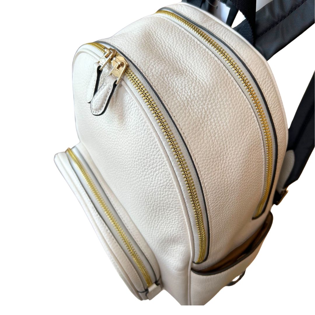 新品 COACH コーチ 5666 ペブルド レザー リュック バックパック 