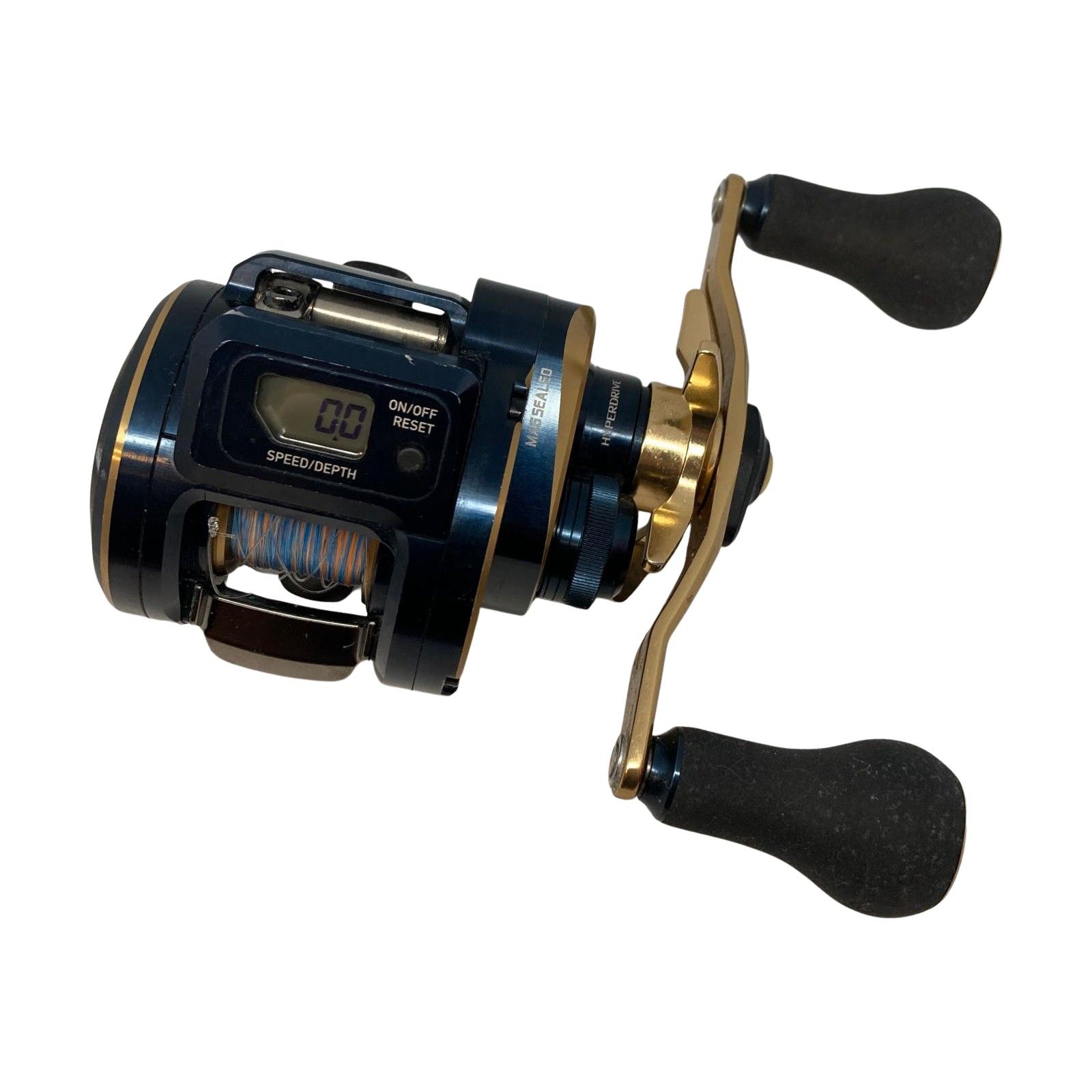 ττDAIWA ダイワ ベイトリール キズ有 21ソルティガ IC 100P-DH カウンター付 034664