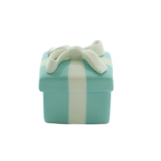 ティファニー TIFFANY & CO. ミニブルーボウボックス 陶器 雑貨 小物
