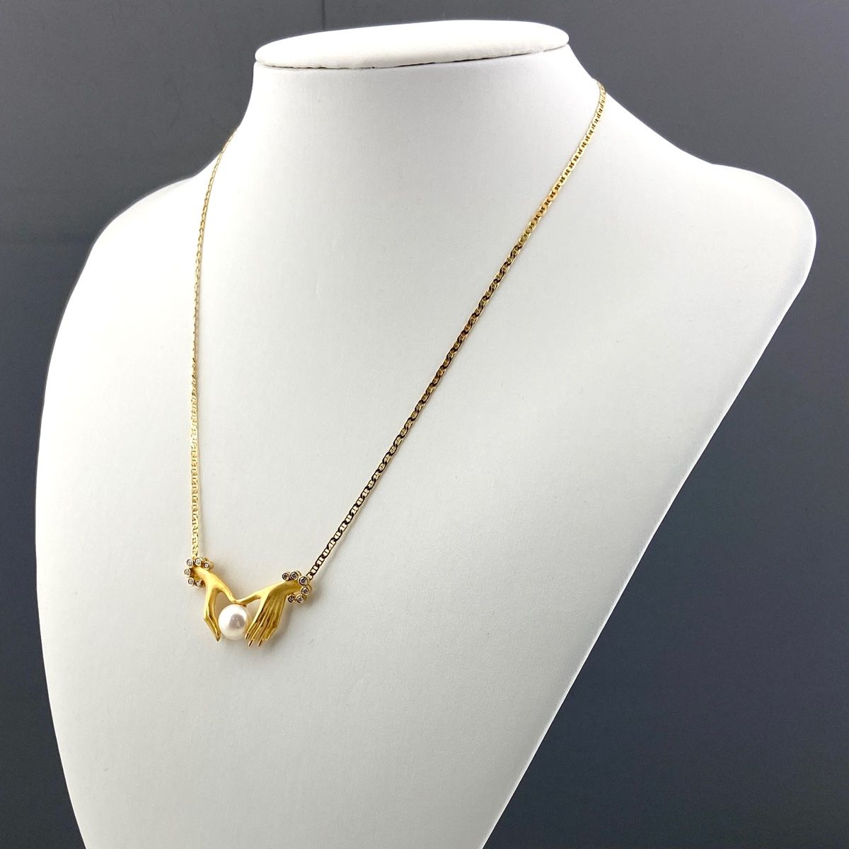カレライカレラ Carrera y Carrera パール デザインネックレス