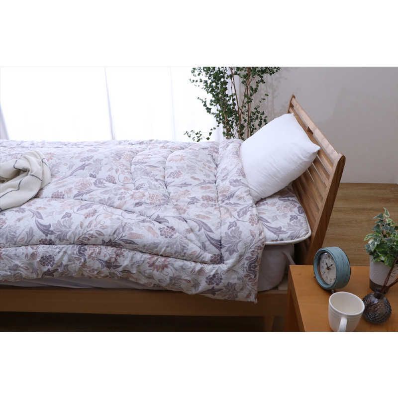 冷静な 未開梱 イケヒコ 防ダニ掛布団 サンタナ ダブルサイズ 約190×210cm 【限定タイムセール】