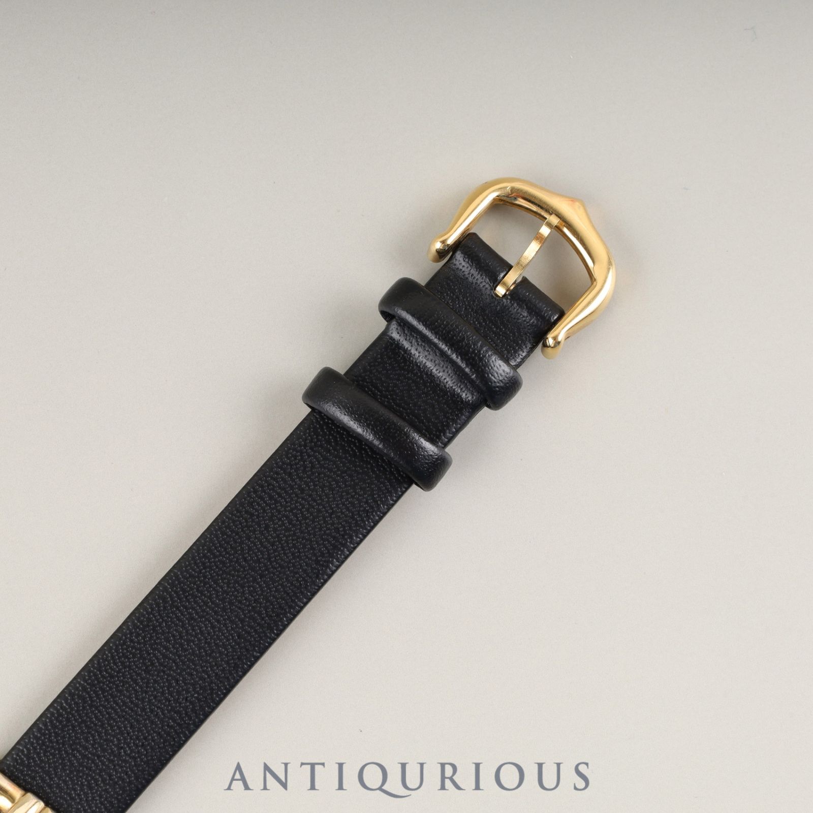 カルティエ マストコリゼ 590002 クォーツ Cal.690 SV925 革 純正尾錠  