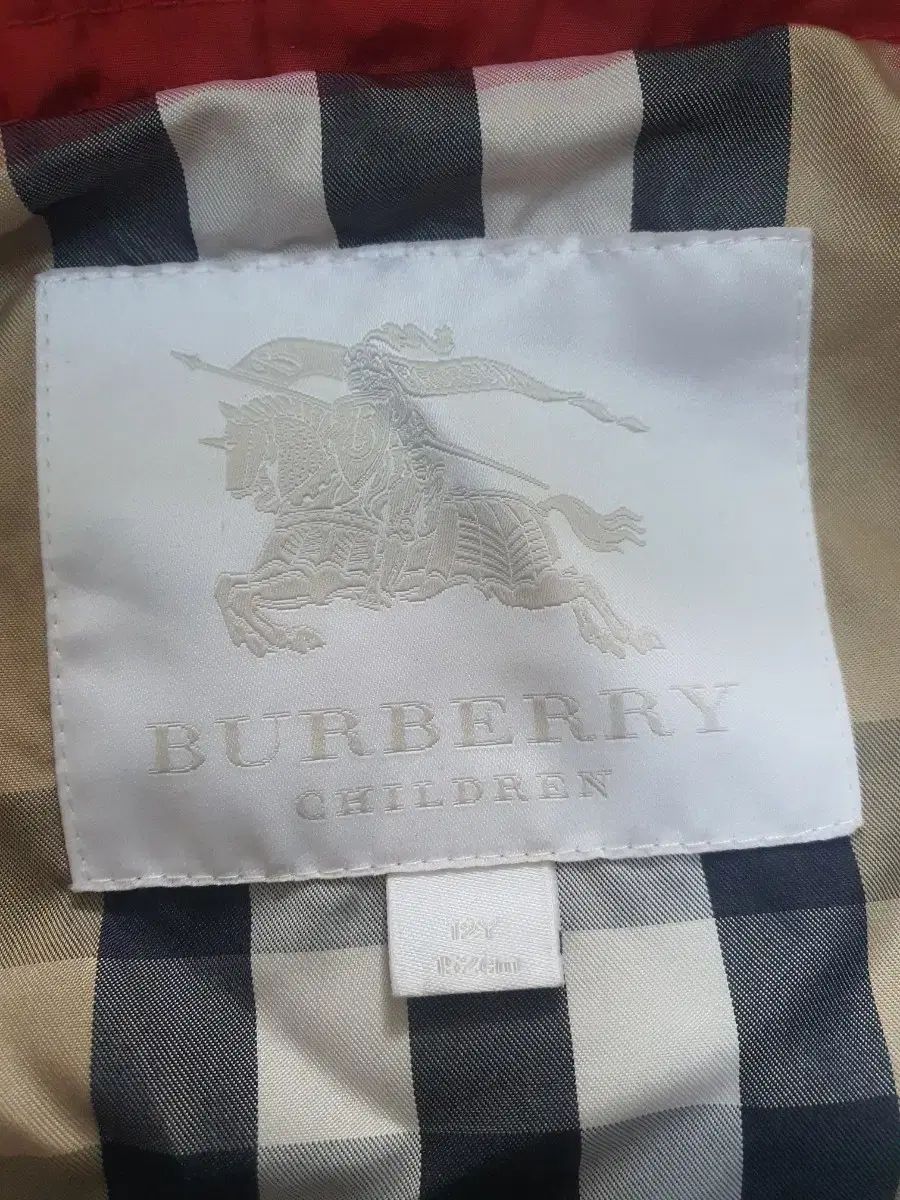 12Y Burberry Kids(バーバリーキッズ) ダブル トレンチ ジャケット