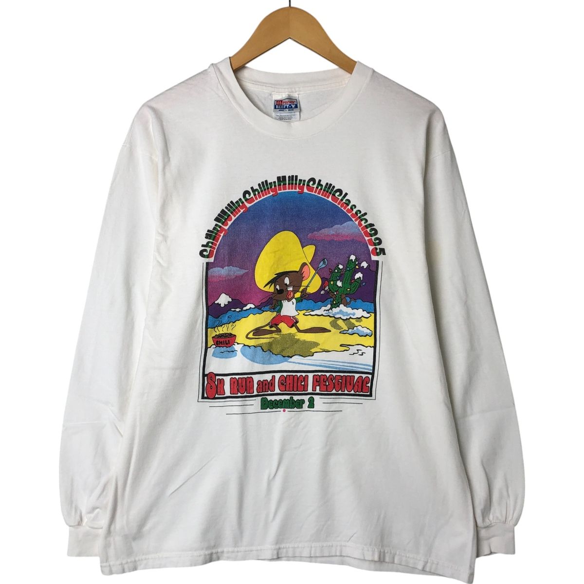 古着 80年代 ヘインズ Hanes BEEFY-T 青タグ ロングTシャツ ロンT メンズL相当|eaa542455