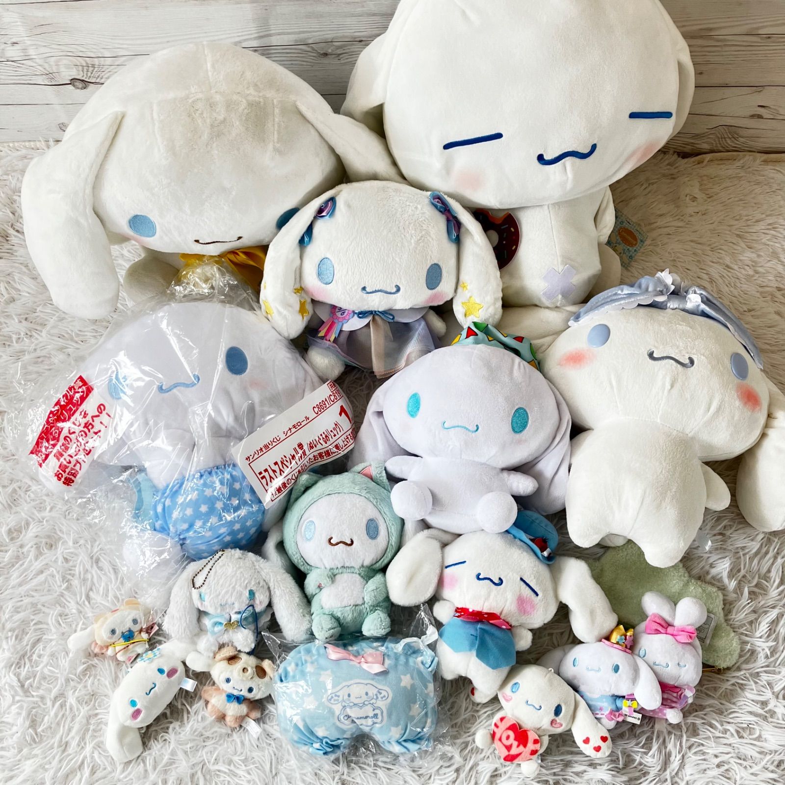 サンリオ シナモン シナモロール ぬいぐるみ マスコット 大量 まとめ売り シナモロール ぬいぐるみ まとめ売り シナモン サンリオ サンリオ