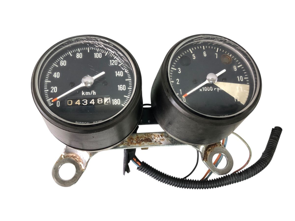 ドリーム CB250 エクスポート 1971-72年式 メーター レストア ストック ＯＨベースにも 2766-M6201