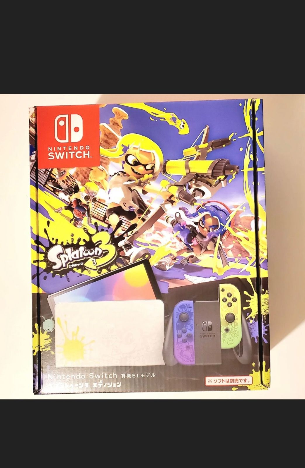 新品未開封】ニンテンドースイッチ 有機EL スプラトゥーン3