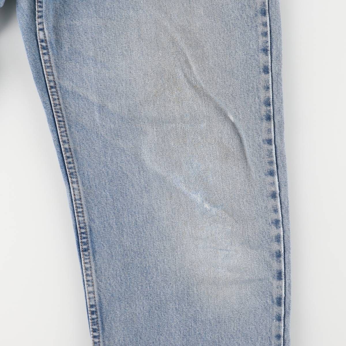 テーパードデニムパンツ