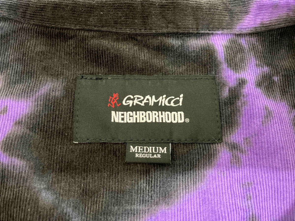 NEIGHBORHOOD×GRAMICCI タイダイ半袖シャツ NEIGHBORHOOD (ネイバーフッド) 20SS ×GRAMICCI タイダイ染め