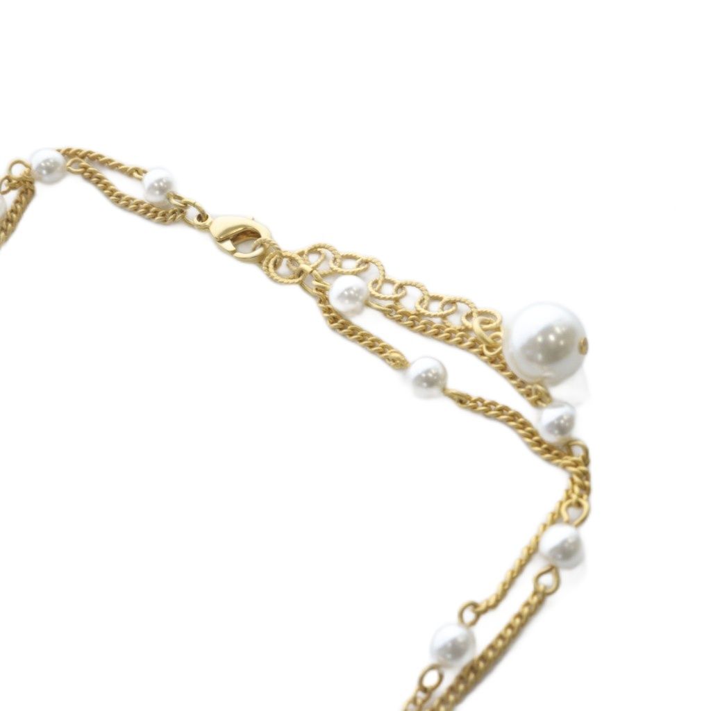 セーラームーン ビスケットネックレス リボン Q-pot. お値下げ中 セーラームーン ビスケットネックレス リボン ゴールド Q-pot.