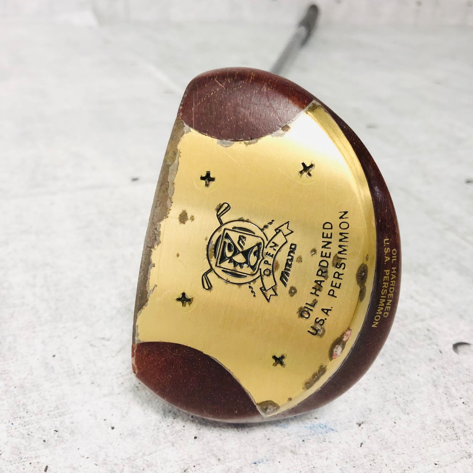 希少 MIZUNO ミズノ パーシモン パター GRAND MONARCH グランド