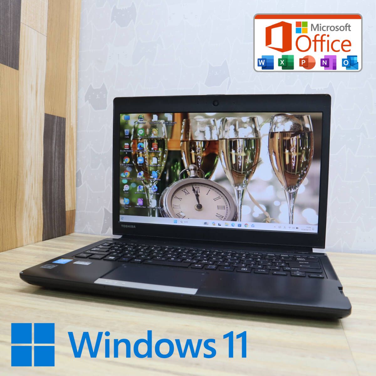 ☆中古PC 高性能4世代i5！500GB☆R734/E26KR Core i5-4200M Webカメラ 