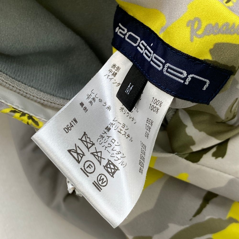 速い船積できます! サイズ M ROSASEN ロサーセン リバーシブル 中綿ジャケット 総柄 グレー系 240101463543 ゴルフウェア レディース ストスト 100 ％ 品質保証！