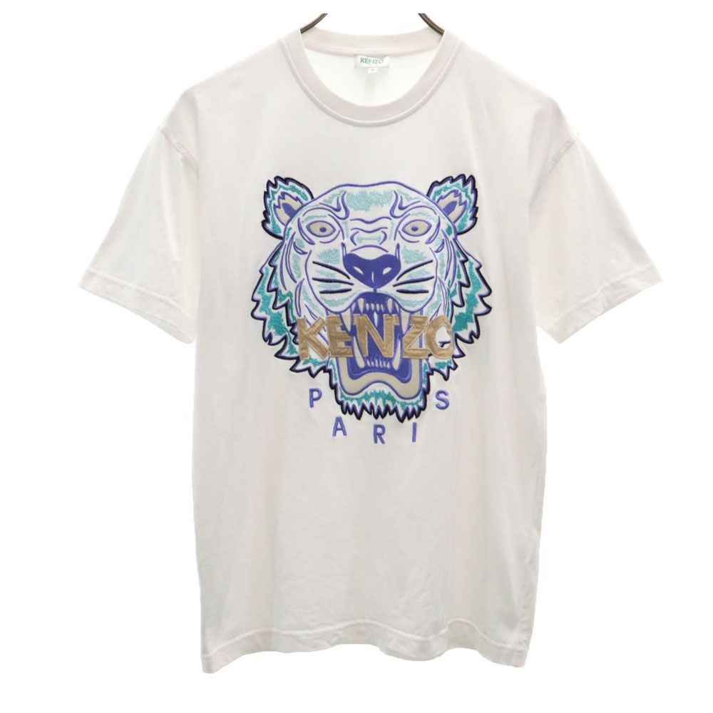 ケンゾー 半袖 Tシャツ S 白 KENZO メンズ 古着 【240328】 メール便可