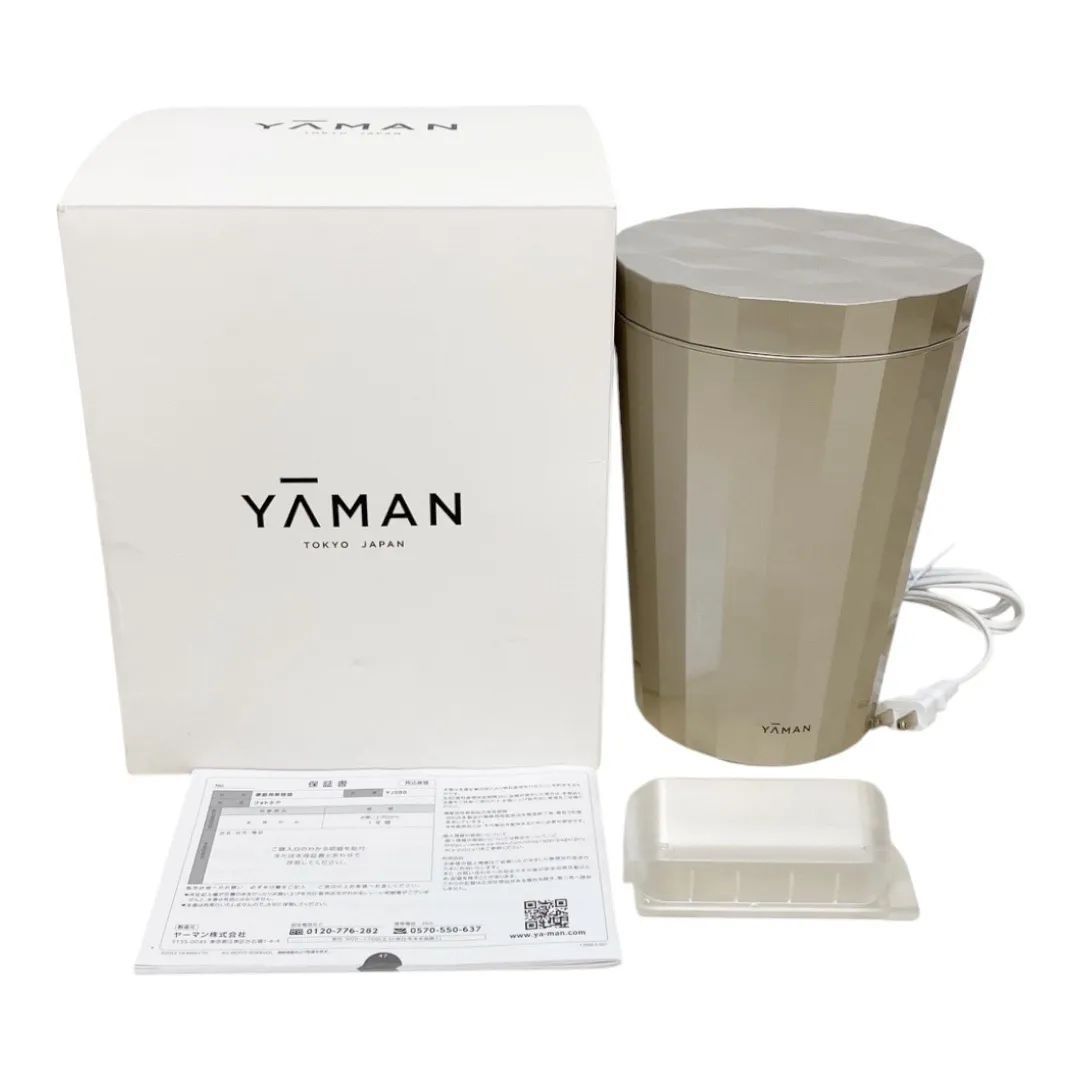 【美品】YAMAN 美顔器スチーマー フォトケア シャンパンゴールド 月額5,980円レンタルプラン：ヤーマン フォトスチーマー フォト