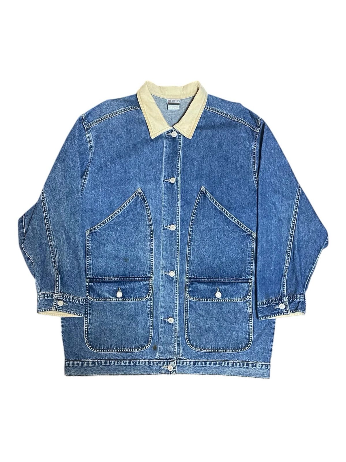 90s MEMPHIS デニム カバーオール