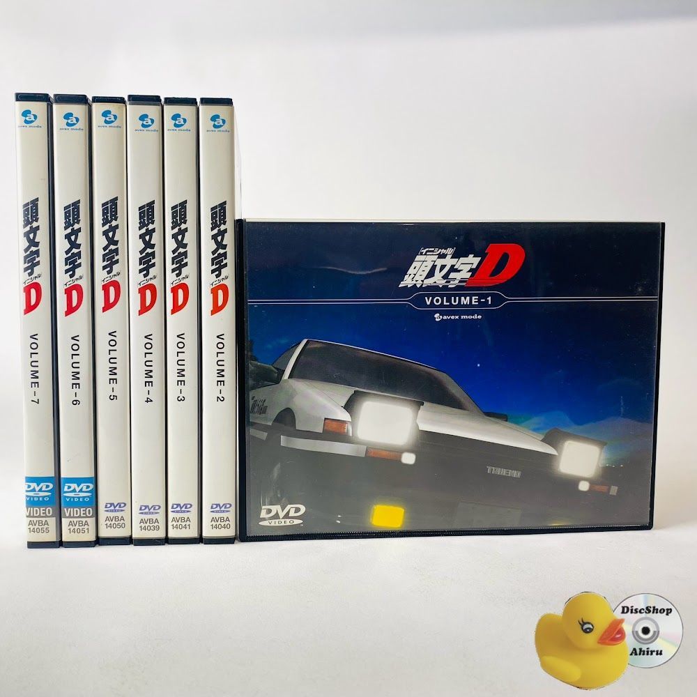 頭文字D イニシャルD VOLUME1-7 全7巻セット アニメ [D] 【DVD