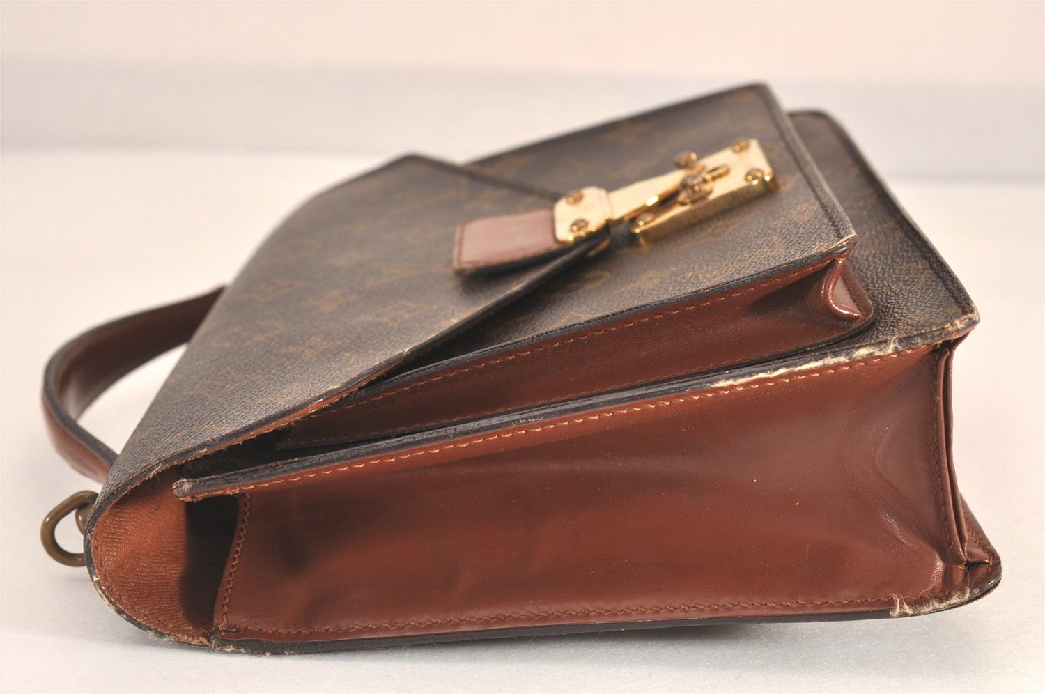 LOUISVUITTON ルイヴィトン モノグラム モンソー ハンドバッグ LOUIS