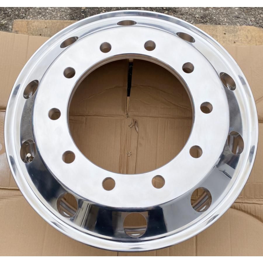 大型トラック用ホイール 未使用新品 3ヵ月保証付き 鍛造アルミホイール 