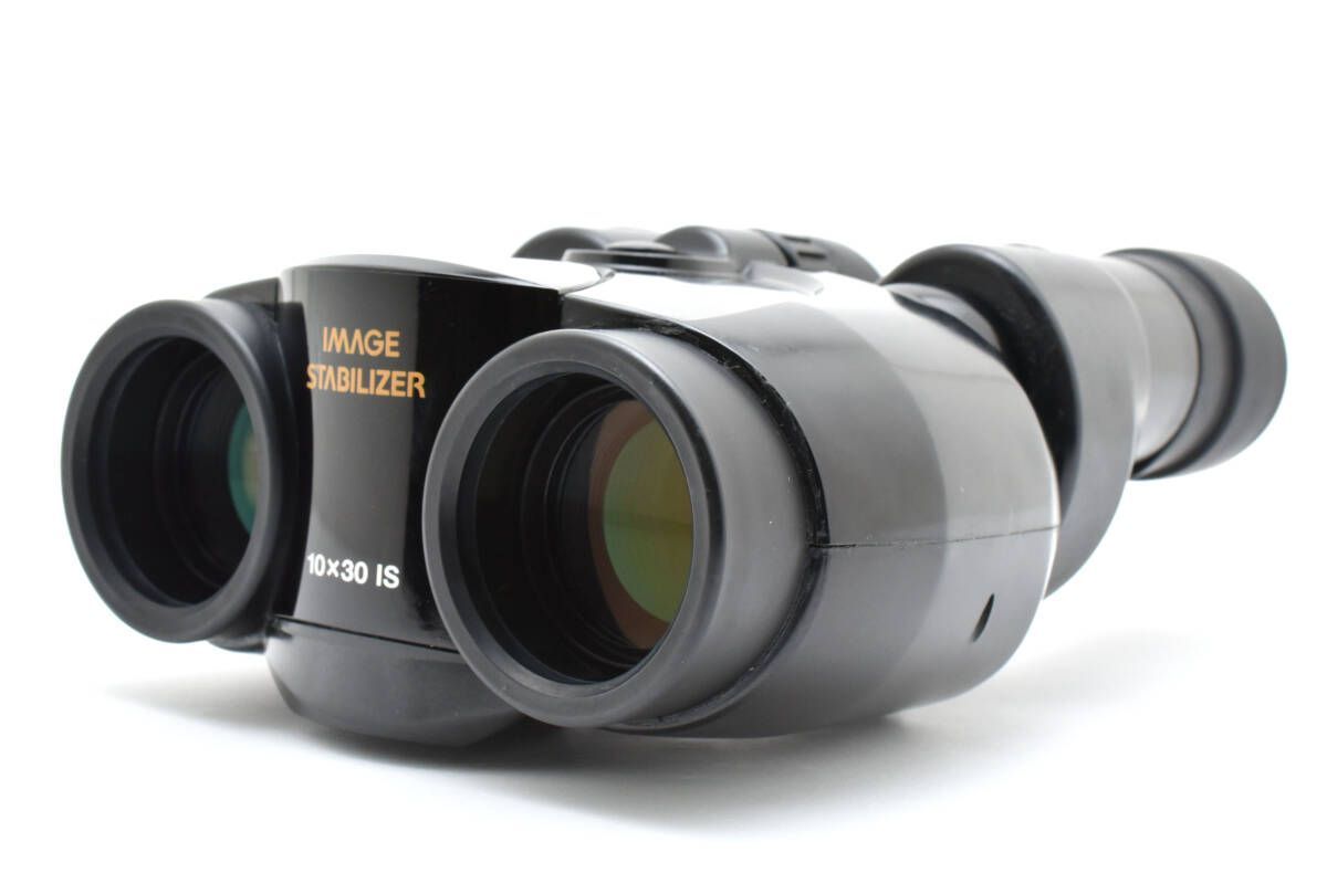 キヤノン Canon BINOCULARS 10×30 IS 元 属 双眼鏡 手振れ補正 W0911 AW2387
