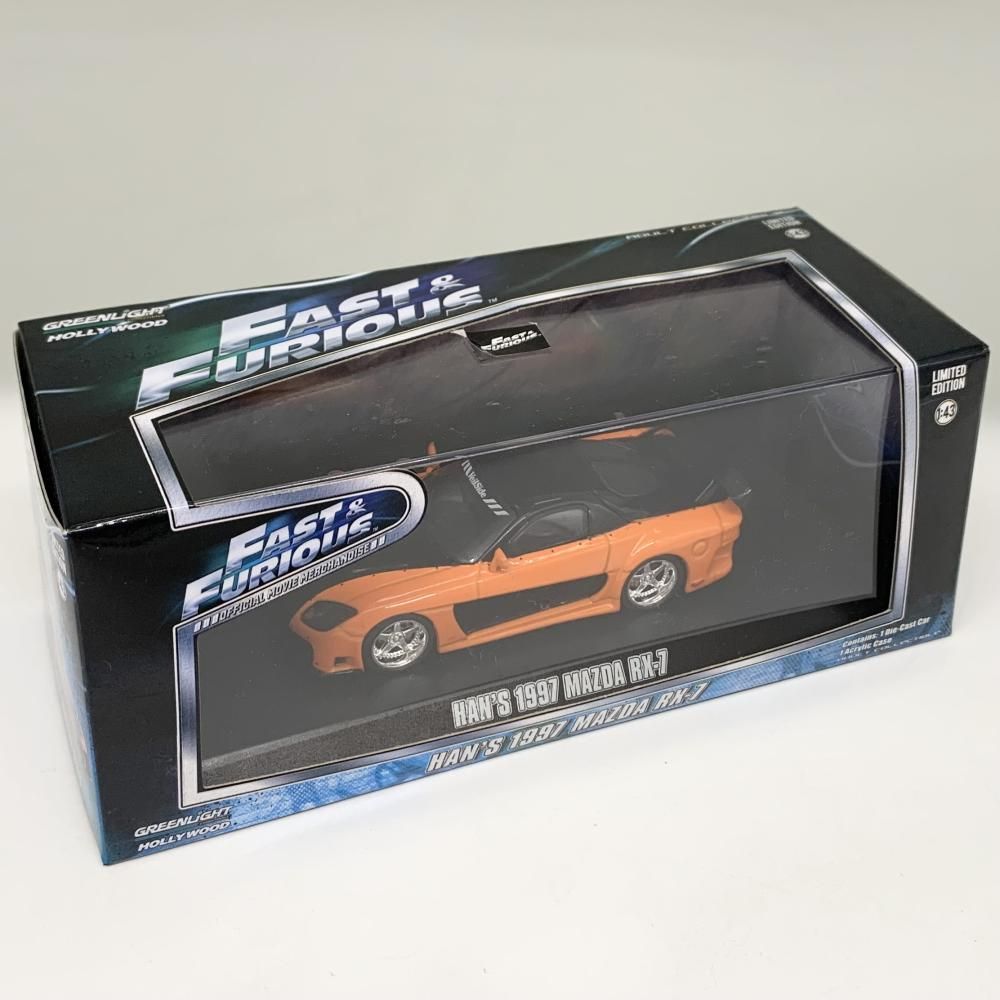 開封 GREENLIGHT グリーンライト ワイルド スピードX3 TOKYO DRIFT 1|43 Mazda マツダ RX-7 17