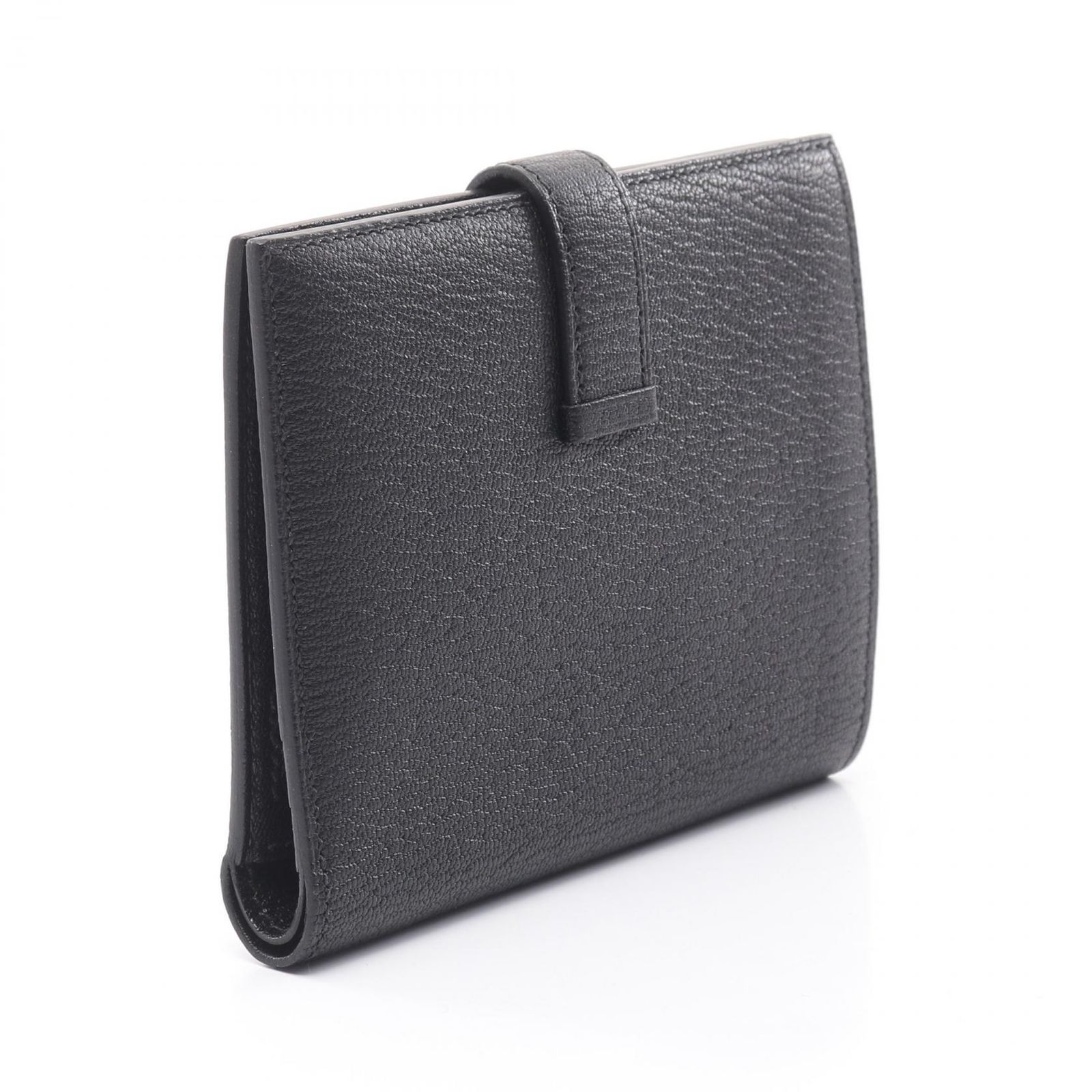 中古】財布・パスケース フサエブランド 三つ折り財布 ブラック