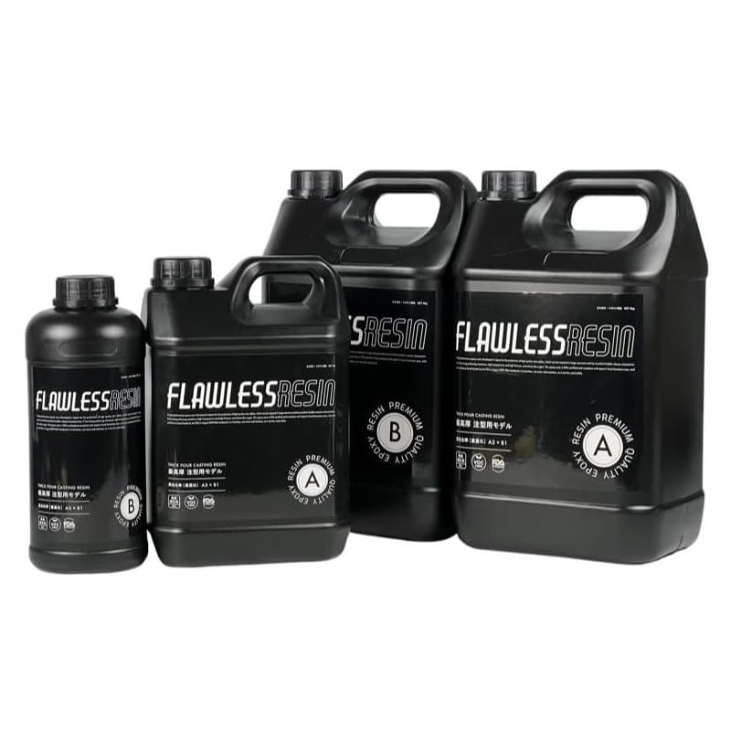 FLAWLESS RESIN　フローレスレジン　エポキシレジン 2本セット4kg file.jpg