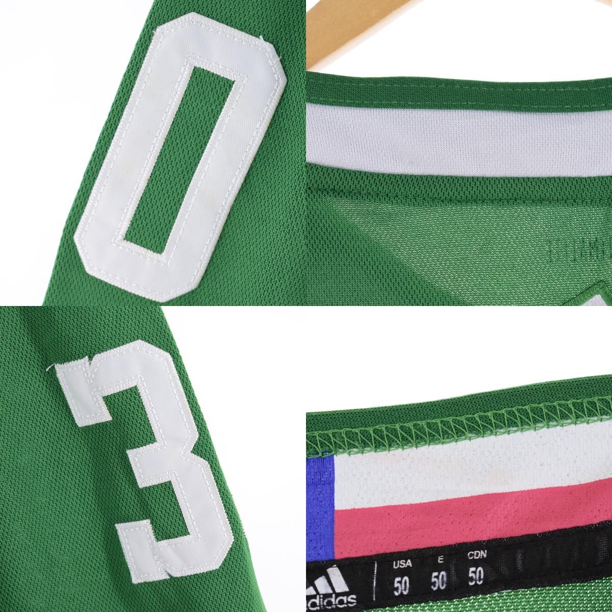 古着 アディダス adidas NHL DALLAS STARS ダラススターズ ゲーム 