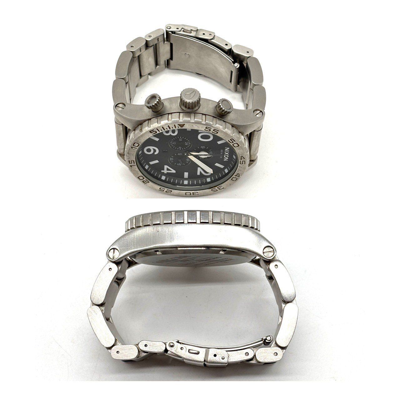 無骨な存在感】 NIXON ニクソン 51-30 クロノグラフ クォーツ