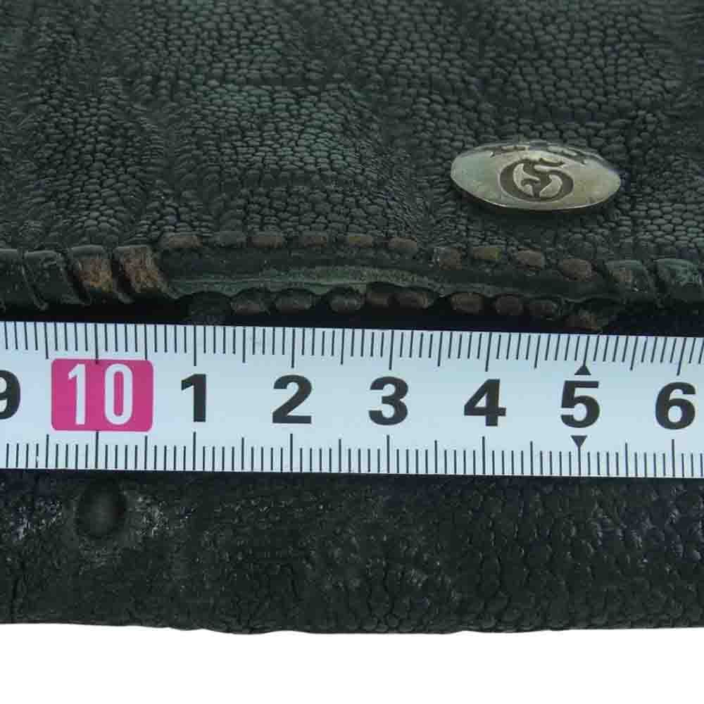 GABOR ガボール スカルTバー付き パイソンクロスインレイ エレファント  