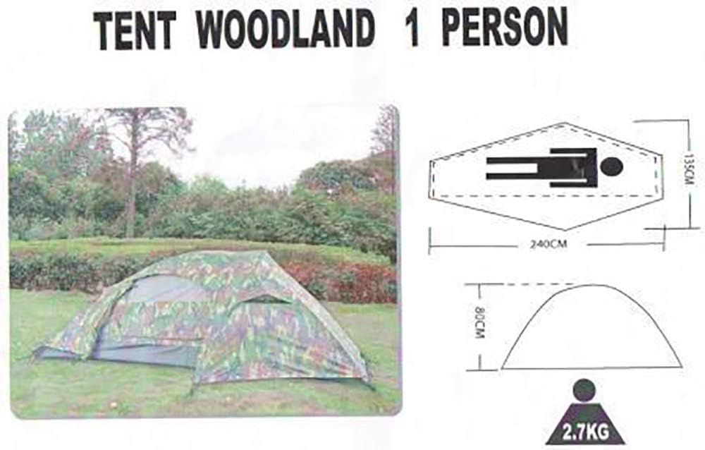 ミルテック Mil-Tec テント 一人用 One Man TENT RECOM - WOODLAND