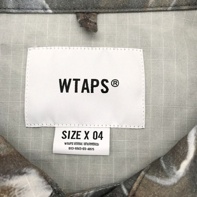 WTAPS ジャングルシャツ 241WVDT-SHM02 カモフラ 鷲 シャツ