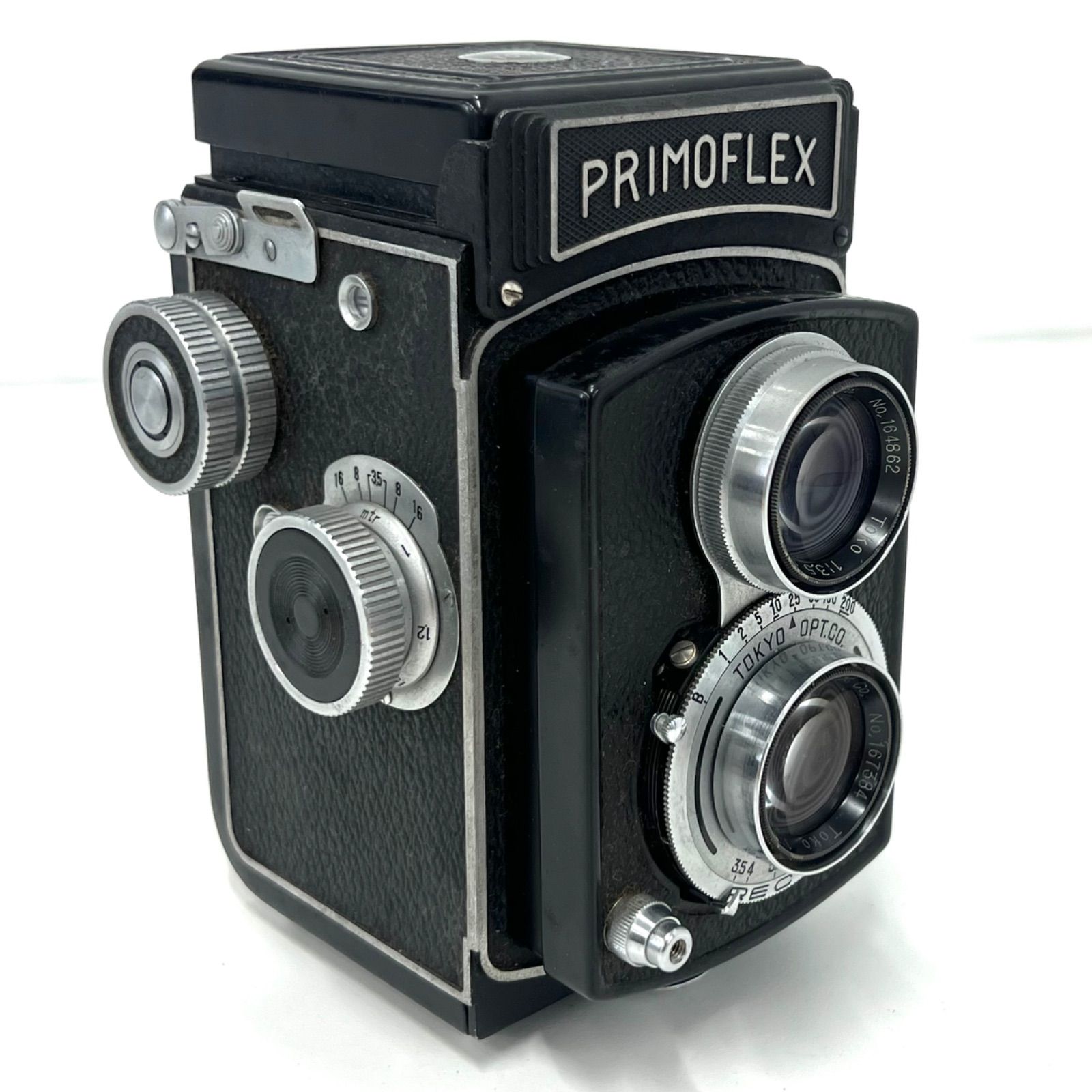 Primoflex 【F231214-5】 PRIMOFLEX 二眼レフカメラ プリモフレックス 東京光学 中判フィルム - メルカリ