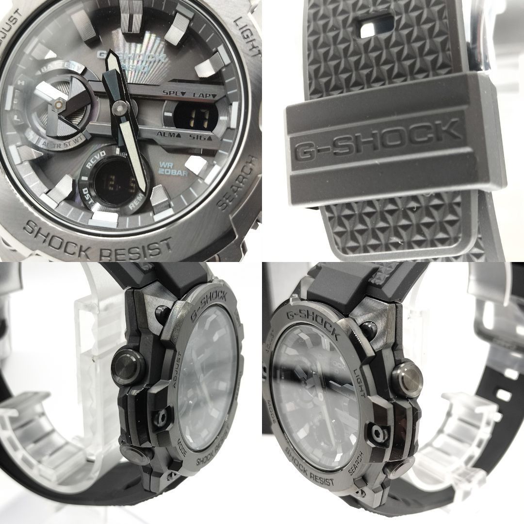 極限の耐久性✨最新技術】 CASIO G-SHOCK 腕時計 G-STEEL Bluetooth 
