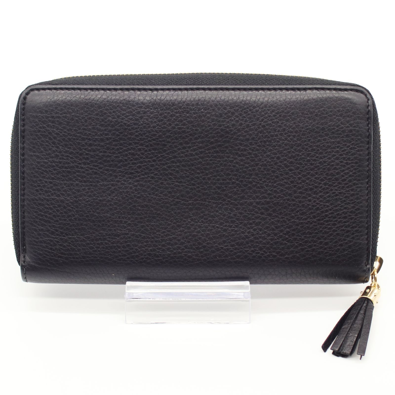 美品】 GUCCI グッチ ラウンドファスナー ソーホー レザー インター  