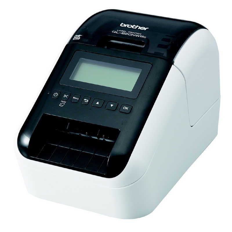 未開封 ブラザー 感熱ラベルプリンター 有線 無線LAN|Bluetooth対応 QL-820NWBc ♥ 送料無料