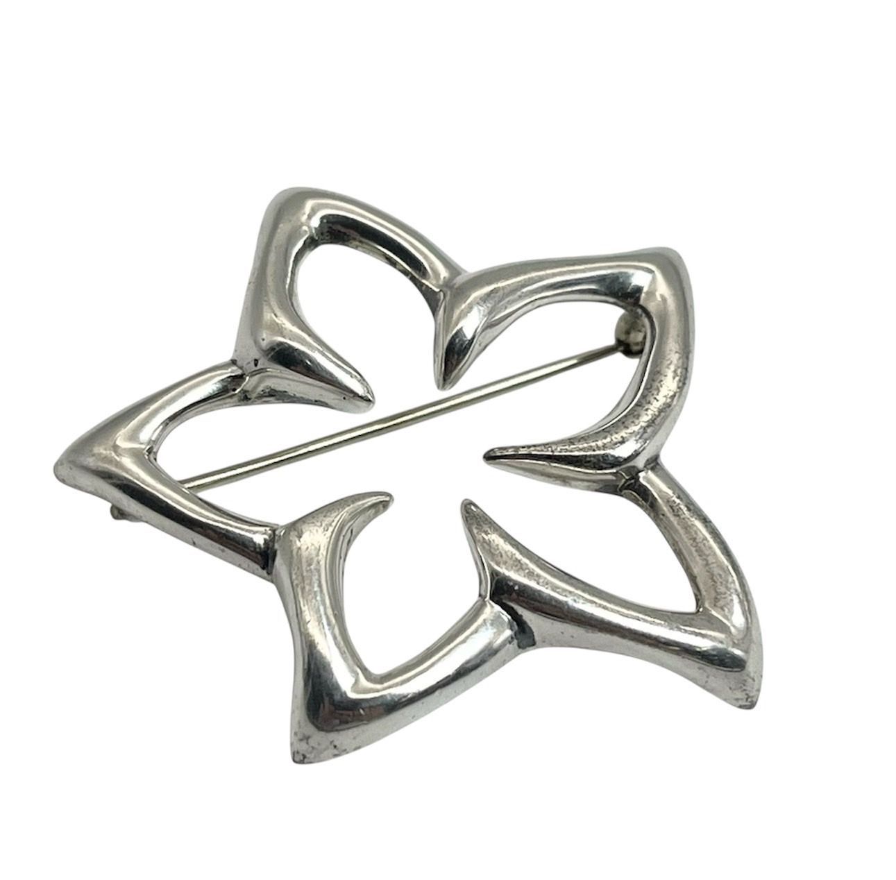 aloha TIFFANY&Co. プルメリア ブローチ シルバー925 中古】TIFFANY＆Co．ティファニー ブローチ フラワーモチーフ