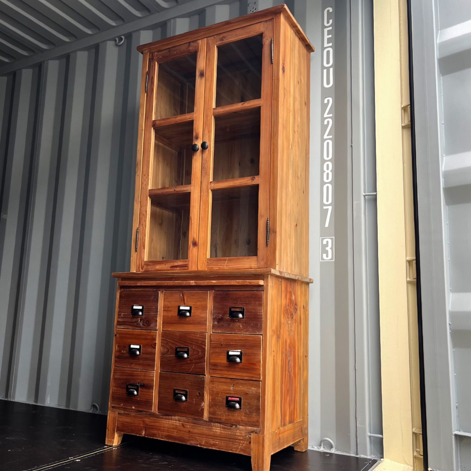 取付無料！関家具 クラッシュゲート 古材アンティーク風ナチュラルキッチンボード✨ 取付無料！関家具 クラッシュゲート 古材アンティーク風ナチュラル