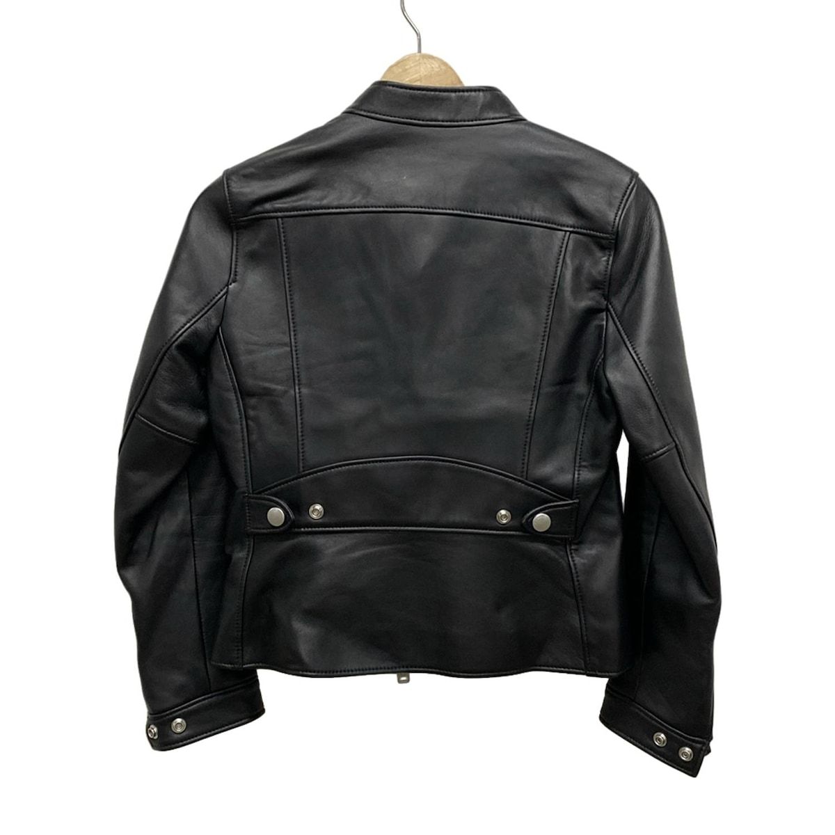 COACH コーチ黒 レザー シングルライダースジャケット サイズXS COACH