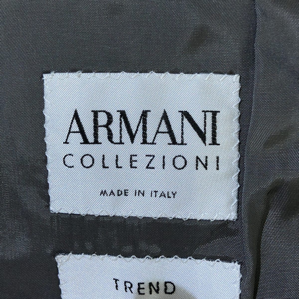 ARMANI COLLEZIONI アルマーニ　コレツォーニ♪ジャケット ARMANI COLLEZIONI - アルマーニ コレツィオーニ レザー