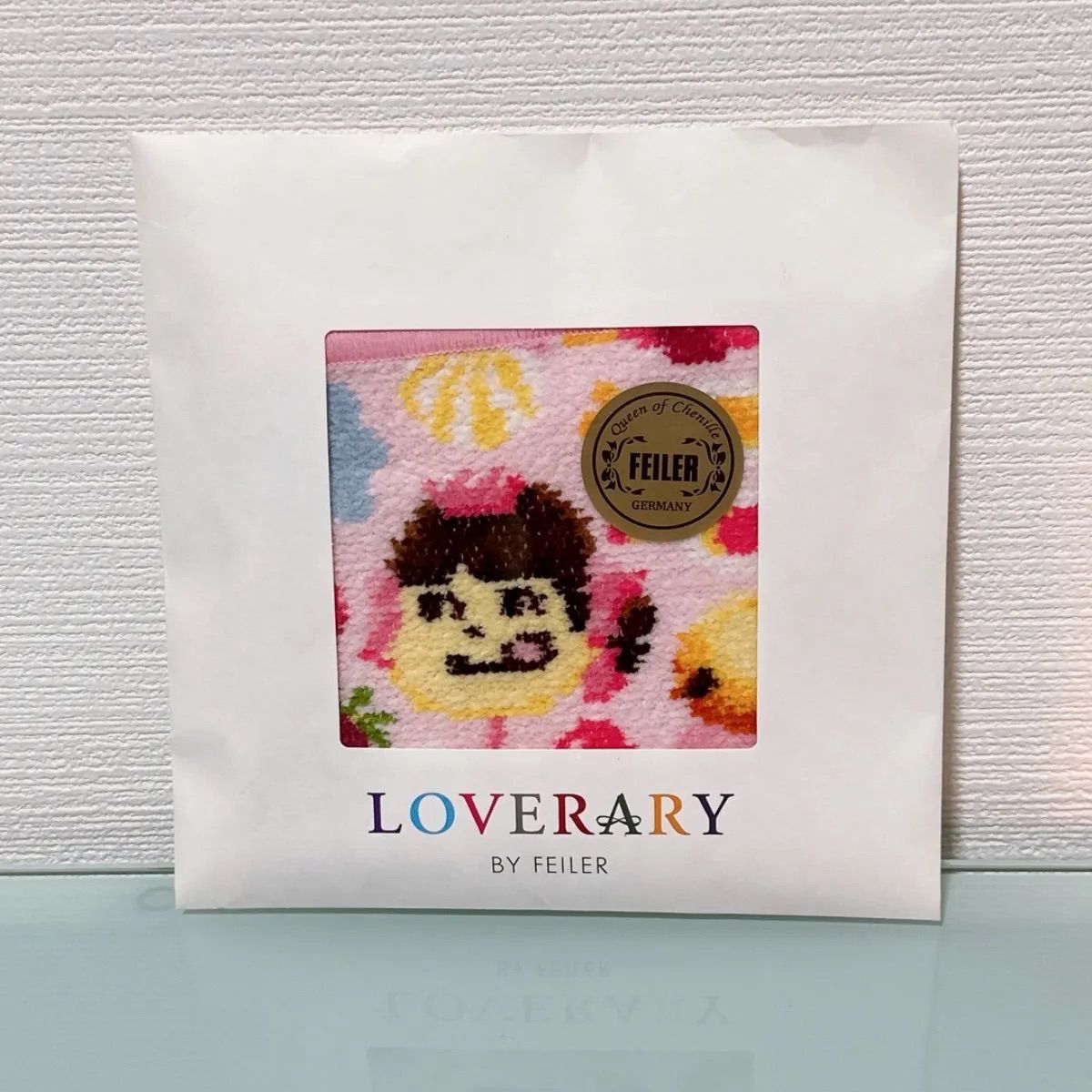 フェイラー　ペコちゃん　ハンカチ　ピンク　　新品未開封　完売品 フェイラー ペコちゃん ハンカチ ピンク 新品未開封 完売品