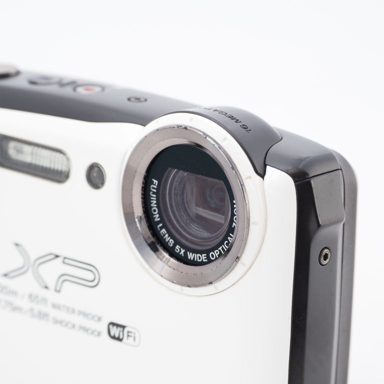 FUJIFILM フジフイルム 防水カメラ XP130 ホワイト FX-XP130WH