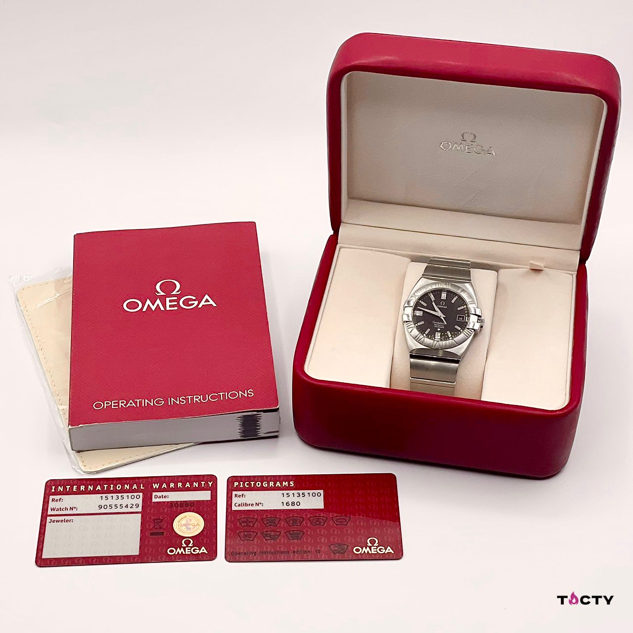 HOT大人気電池交換済 稼働品 OMEGA オメガ OMEGA オメガ DEVILLE デビル 1365 QZ 風防傷あり 時計 腕時計 デビル