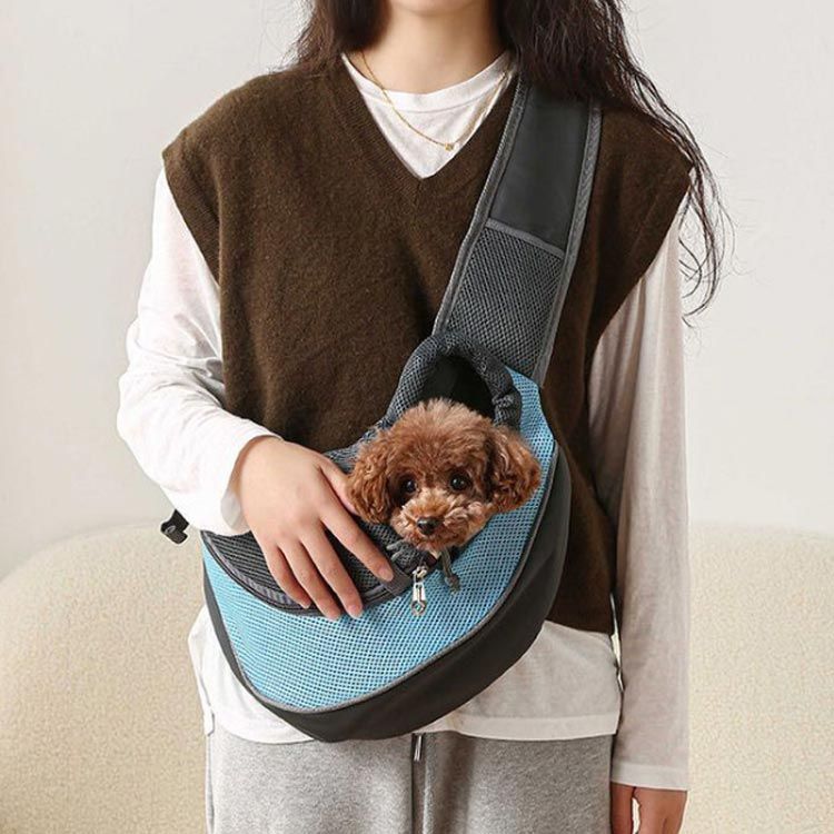 新品 ペットキャリーバッグ 抱っこ紐 スリング 小型犬用