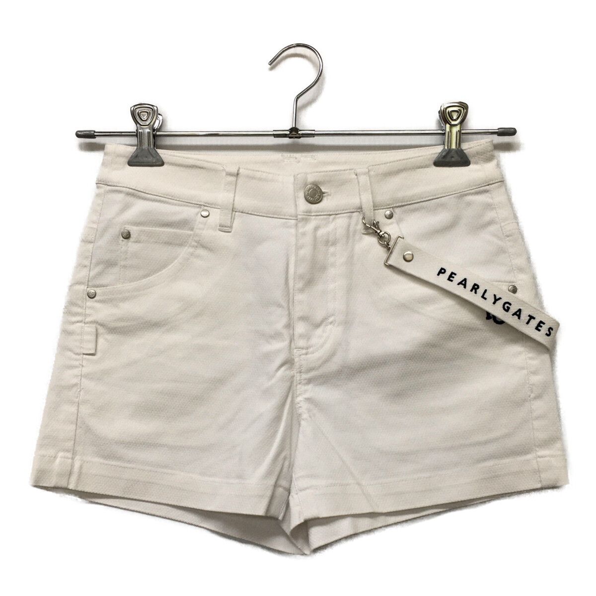 PEARLY GATES - PEARLY GATES 白 ショートパンツ 6 定価36,300円光触媒消臭 PEARLY GATES - PEARLY GATES 白 ショートパンツ 6 定価36,300円