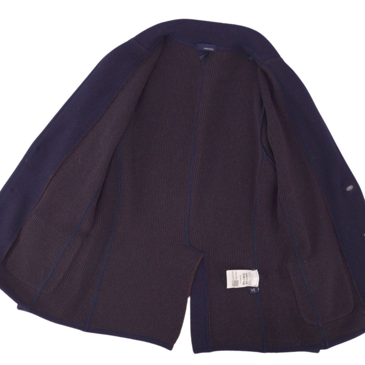 美品 ラルディーニ LARDINI ニット ジャケット テーラード