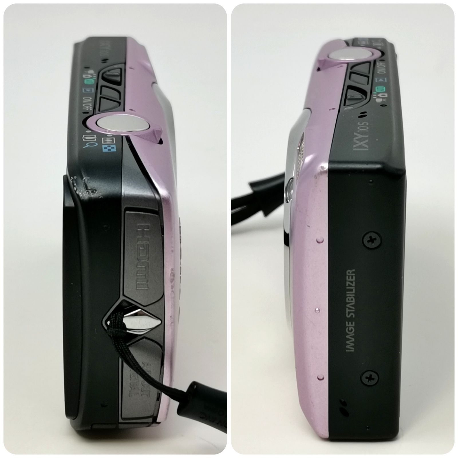 ⭐️Canon キャノン PC1467 IXY 10S デジカメ　動作未確認 キャノン IXY10S ピンク デジタルカメラ 充電器ないため動作