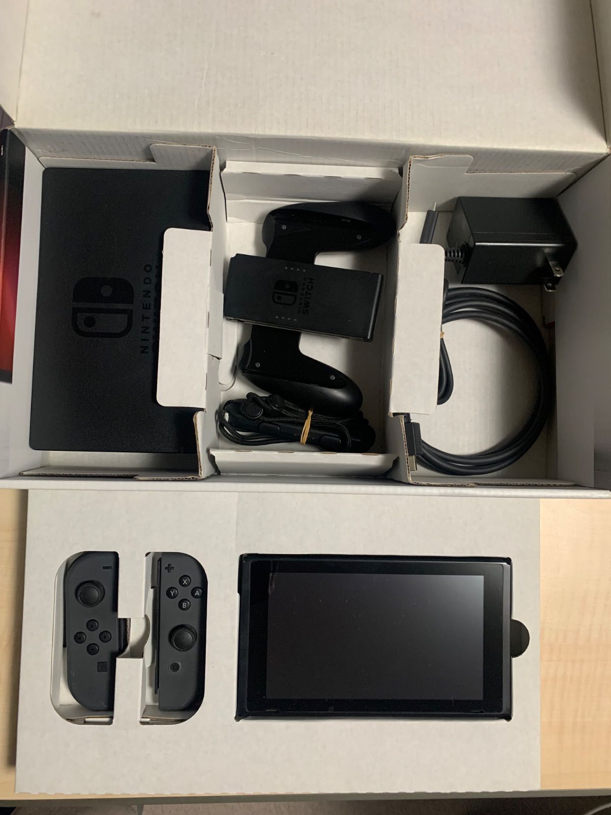 【訳あり】Nintendo Switch 本体 グレー【外箱・付属品あり】 Nintendo Switch 本体 グレー 付属品あり 箱あり Amazon.co.jp